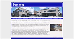 Desktop Screenshot of hessag.ch